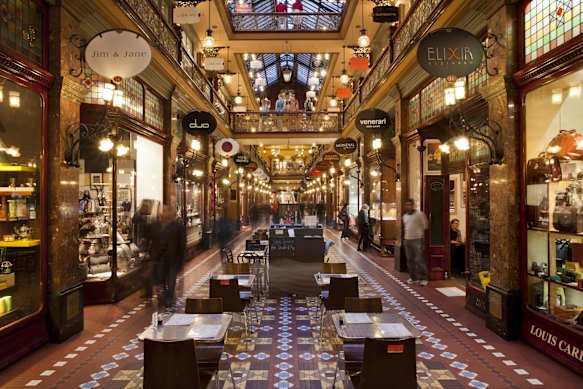 Elegant Victorian design at Sydney’s Strand Arcade.