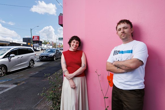 Aidan Masters and Harry Moxham are eating their way through Parramatta Rd’s food offerings and posting it on their TikTok account.