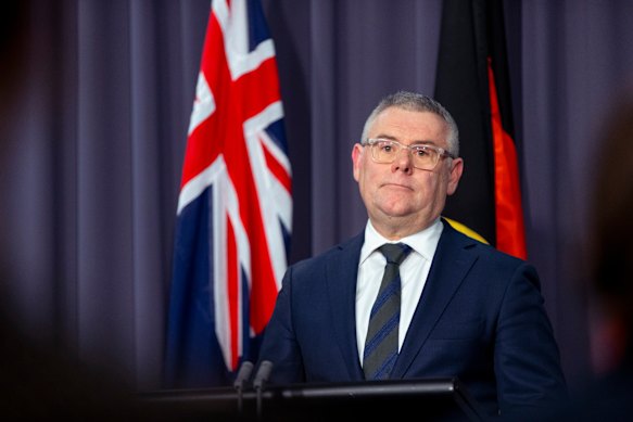 Environment Minister Murray Watt, announcing his reforms had been enacted, said he had ordered a crackdown on illegal land clearing. 
