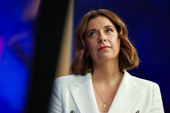 Communications and Sport Minister Anika Wells.