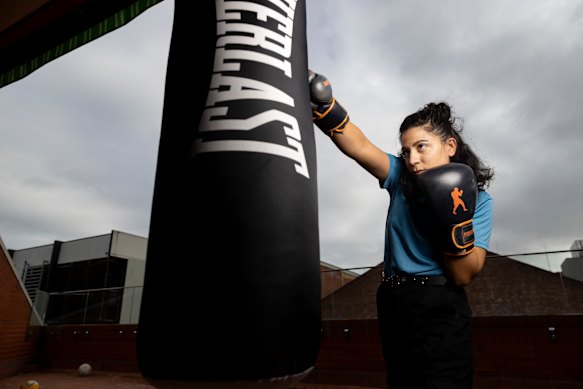 Khurshid Mohammadi was a member of the Afghan women’s soccer team, who fled the country.