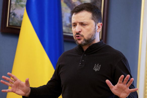 Trump has labelled Zelensky a “dictator without elections”.
