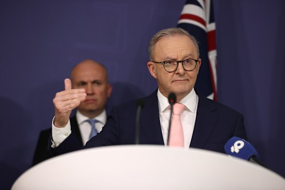 Anthony Albanese says Australia’s 2035 emissions reduction target is “responsible” and “supported by science”.