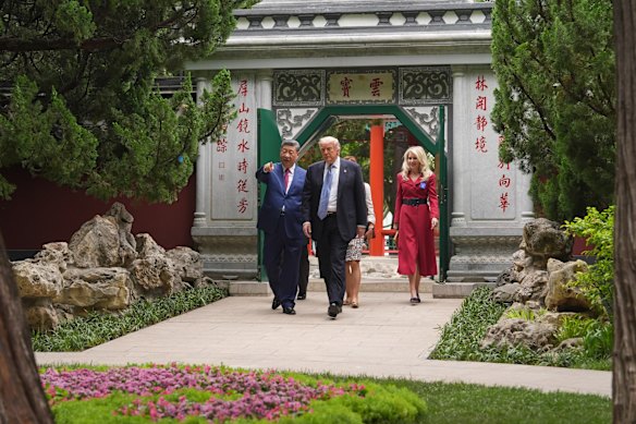 Trump said he would soon make a decision on a $US14 billion weapons package for Taiwan which he has delayed approving.