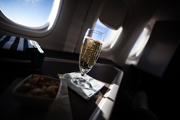 First class seats don’t count for much when you’re worried that your drunken father is going to urinate in the aisle. 