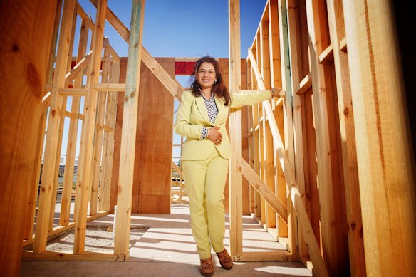 Many first-home buyers aren’t interested in maintaining a backyard, says real estate agent Gaurika Kohli.