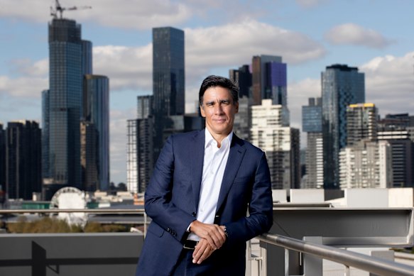 ANZ chief executive Nuno Matos has been hosting town hall meetings across the country and overseas to push his message of change.