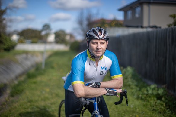 David Blom says better bike connections – like the one earmarked along the Clayton South Main Drain – would improve access to the new SRL stations.  