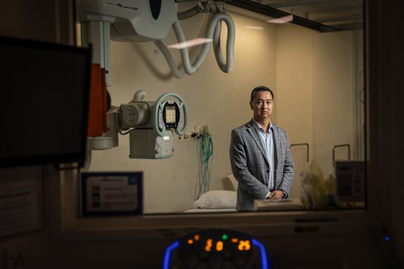 Professor Michael Dinh leads the research arm of the emergency department at Royal Prince Alfred Hospital in Camperdown. 