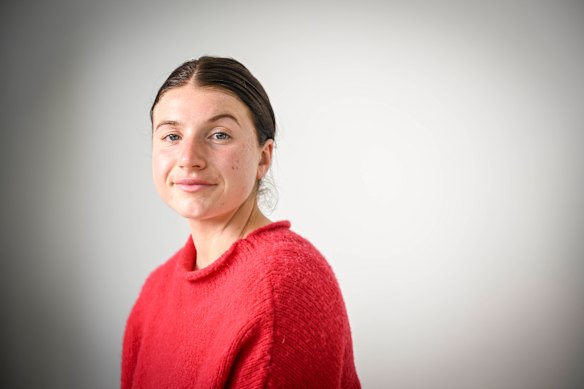 A-League player Chelsea Blissett. 