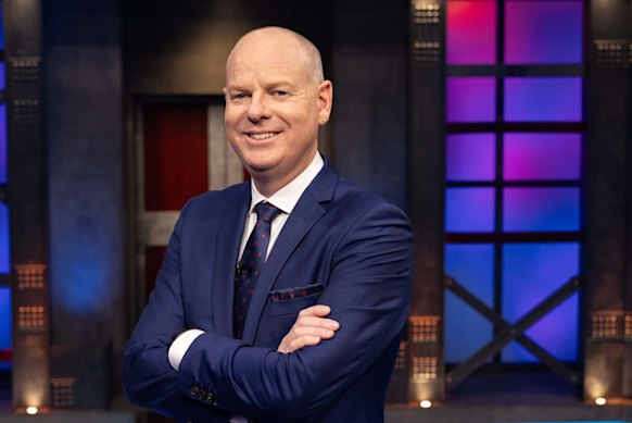 Tom Gleeson returns in the second season of Hard Quiz Kids.