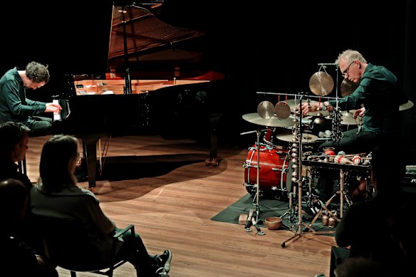 Jazz musicians Joost Lijbaart and Wolfert Brederode.