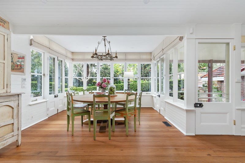 The home has been renovated.