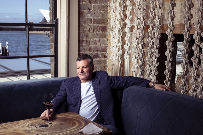 Bradley Michael, CEO of restaurant operator Seagrass Hospitality at 6HEAD in Sydney.