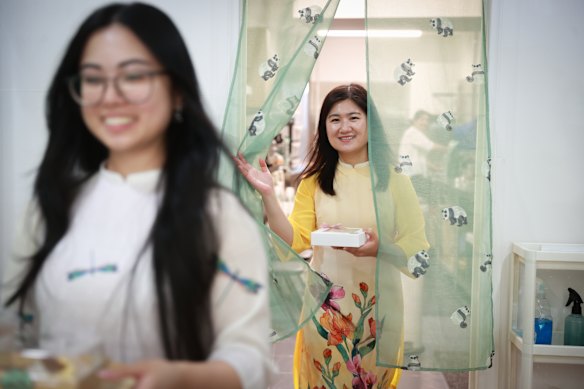 Kylie Chung and Trang Luu of Cafe Trinity in Glen Waverley.