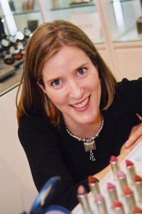 Jo Horgan in 2002 at Mecca’s Toorak road store.