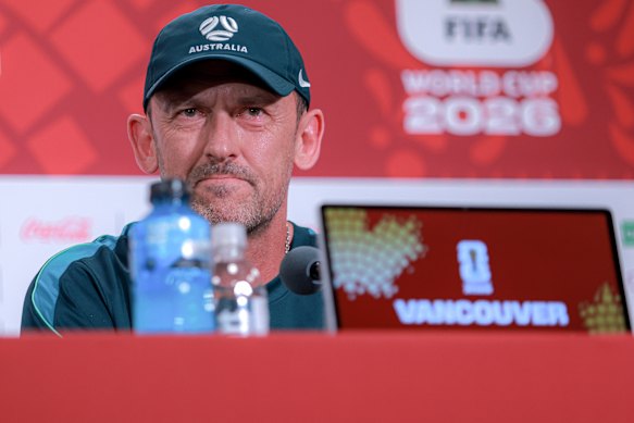 Socceroos coach Tony Popovic.