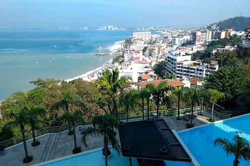 How’s that? The view from an apartment where the Lambs house-sat in Puerto Vallarta, Mexico.