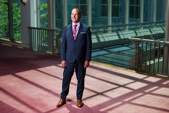 Bureau of Meteorology chief executive Stuart Minchin.