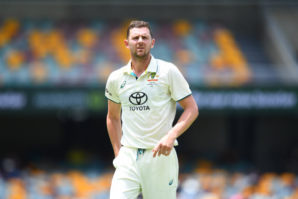 Josh Hazlewood is out for the rest of the Border-Gavaskar Trophy. 
