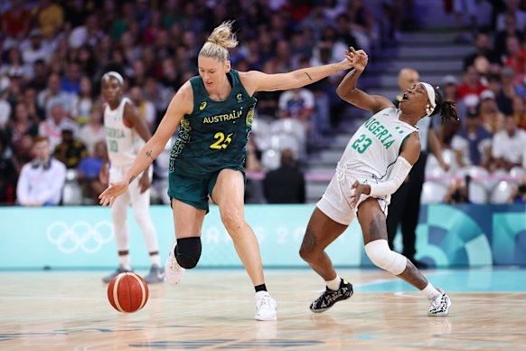 Lauren Jackson returned for the Pars 2024 Olympics.