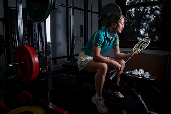 Olympic badminton player Gronya Somerville.