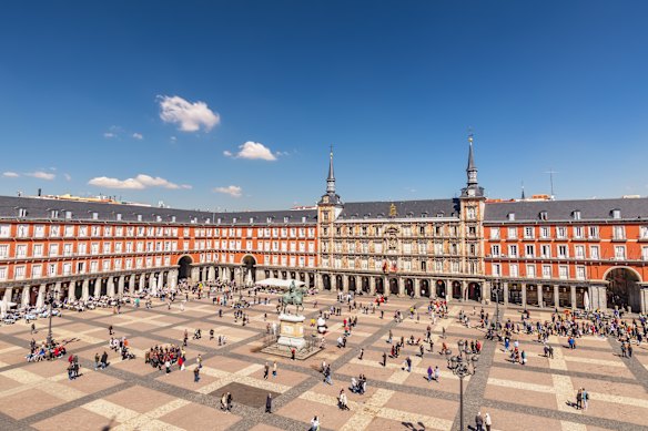 Plaza Mayor, Madrid.