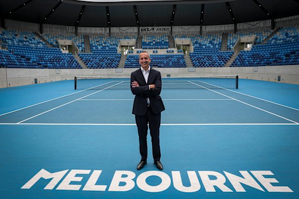 Incoming Tennis Australia CEO Andrew Abdo.