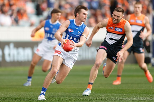 North Melbourne’s Colby McKercher is poised for a big year in 2026.