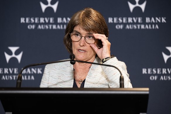 Reserve Bank governor Michele Bullock is unlikely to start slashing rates again any time soon.