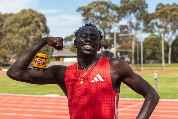 Gout Gout has secured a new partnership with Vegemite.