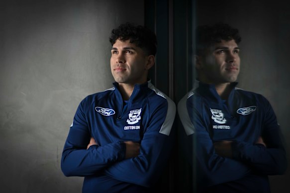 Star Geelong forward Tyson Stengle has battled to commit himself to the game in 2026.