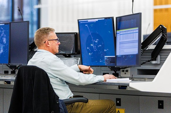  Testing the new OneSKY system. 