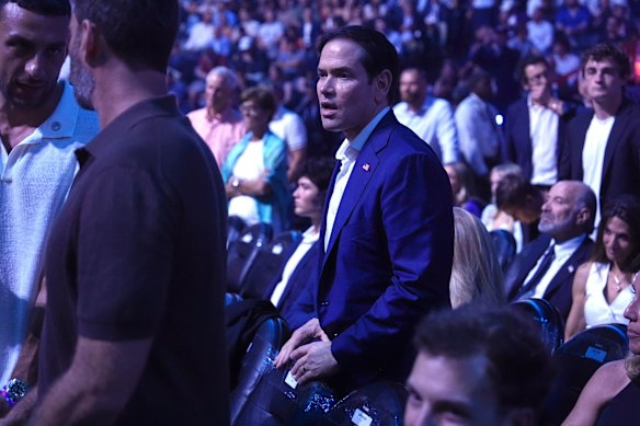 Secretary of State Marco Rubio.