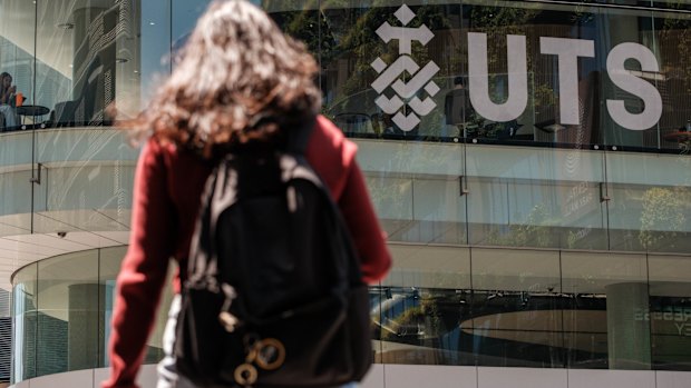 The University of Technology Sydney, where painful staff and course cuts are necessary for a sustainable future, according to the vice chancellor.