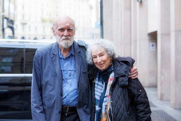 Margaret Atwood and her late partner Graeme Gibson. 