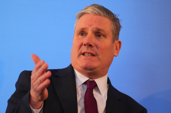 Labour prime minister in waiting Keir Starmer. 