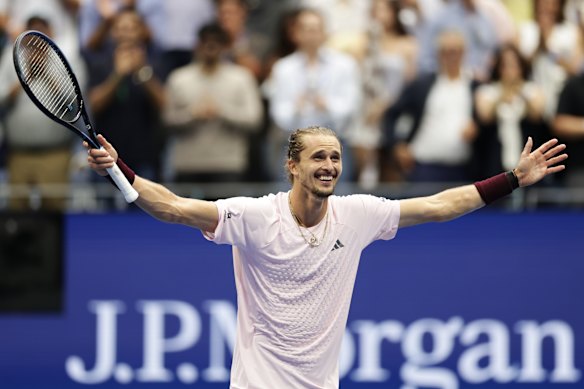 Alexander Zverev won his second grand slam singles title at the US Open.
