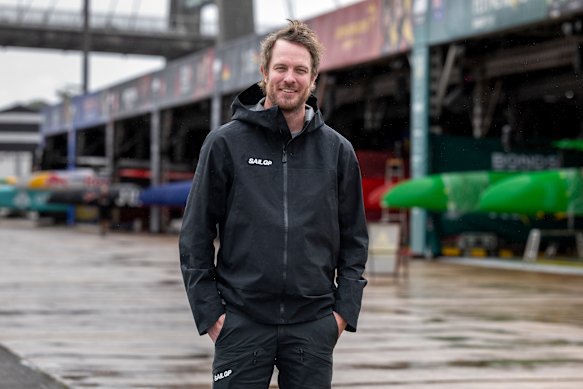 SailGP Technical Manager Jack Taylor in Sydney ahead of this weekend’s races.