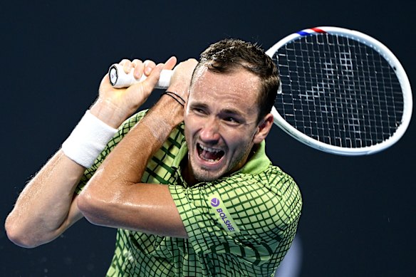 Daniil Medvedev has triumphed at the Brisbane International. 