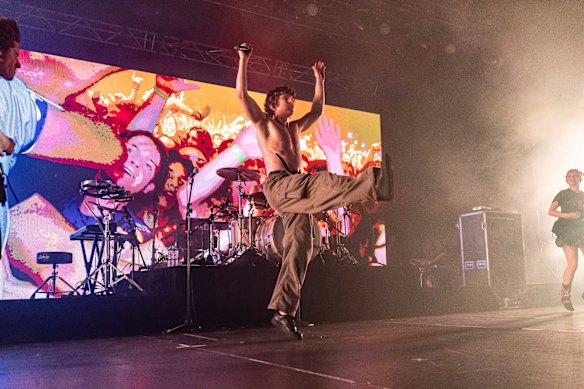 The band has found a way to transfer the energy of their more intimate shows to the bigger venues they’ve been playing.