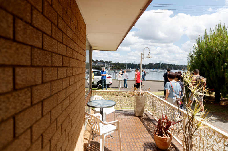 The waterfront home last traded in 1972 as a parcel of land.