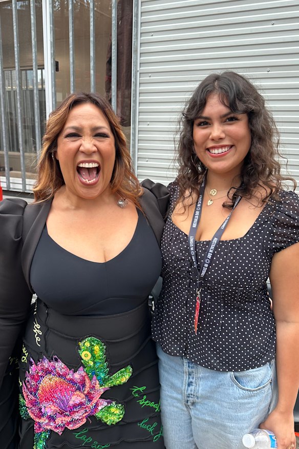 Kate Ceberano with her daughter Gypsy, 22.