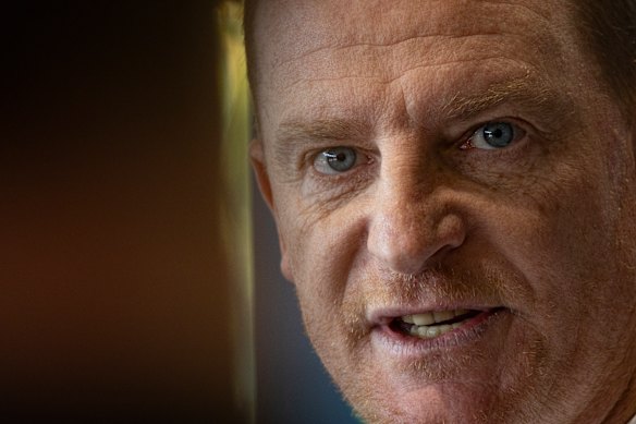 AFL Carlton Coach Michael Voss.