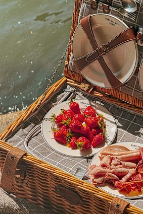 Gourmet picnic on the Seine, courtesy of Hotel Dame des Arts.