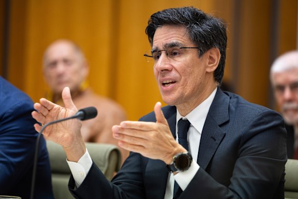 ANZ chief executive Nuno Matos said the global collapse in interest rates had contributed to higher property prices.