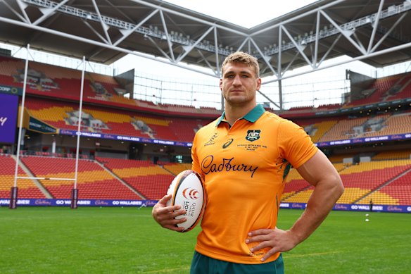 Nick Champion de Crespigny is the new Wallabies captain.