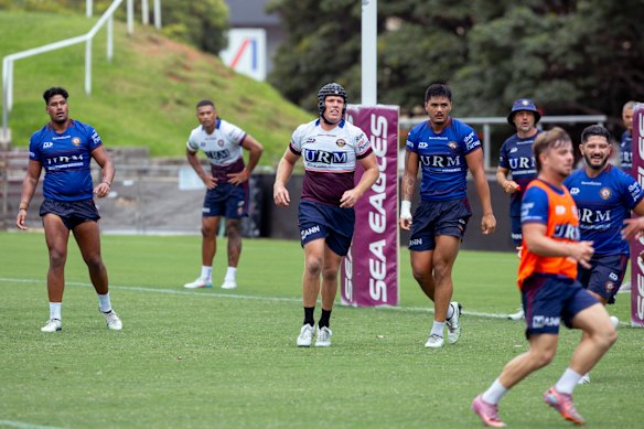 Veteran lock forward Jake Trbojevic still plays a key role at the Sea Eagles.