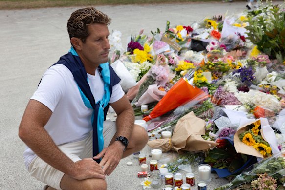 Bondi Rescue lifeguard Anthony (Harries) Carrol said helping the community was in lifegaurds’ DNA.