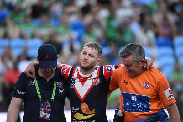 Sam Walker tore his ACL last season in the countdown to the finals.